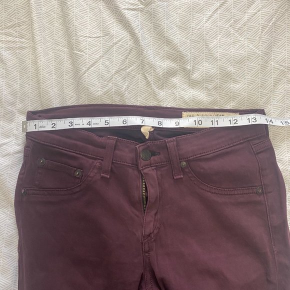 rag & bone Jegging Wine Ombre Size 26 - Picture 4 of 5